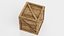 wooden crate contains 3D model