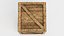 wooden crate contains 3D model