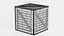 wooden crate contains 3D model