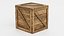 wooden crate contains 3D model