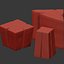 Set of coffee tables from stumps and slab