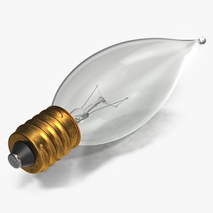 Candelabra Bulb 3D Model