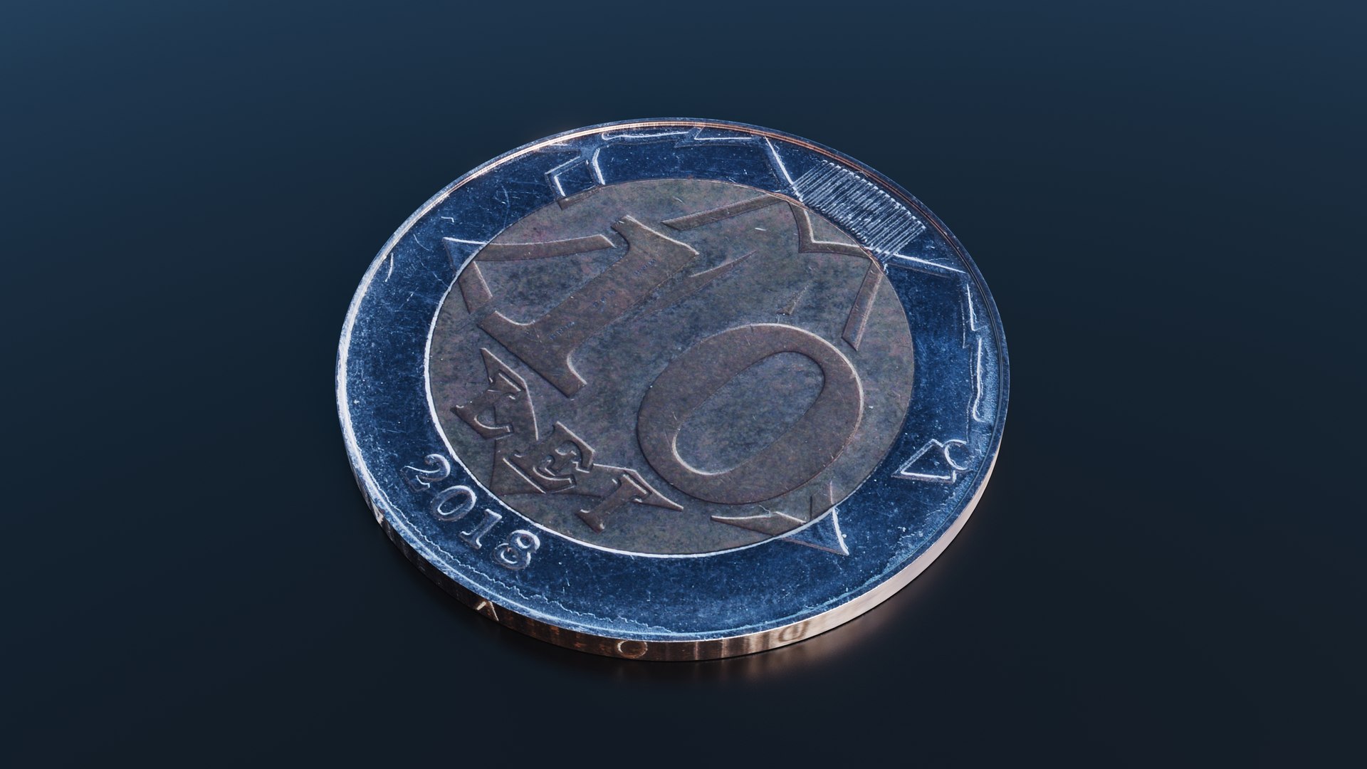 Moldovan Leu Coin 3D Model - TurboSquid 2286737