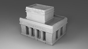 architecture build 3D model