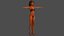 African American Lingerie Model