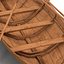 rowing boat modeled 3d model