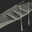 rowing boat modeled 3d model