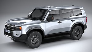 3D Toyota Land Cruiser 250 basic 2025