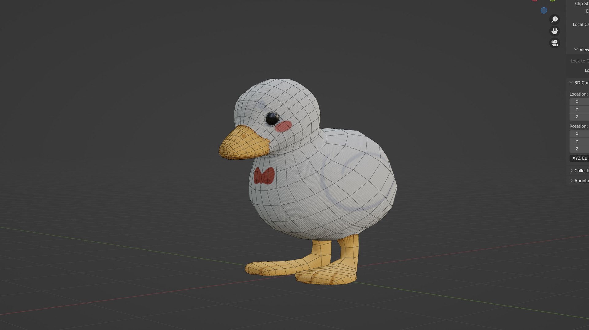 Free PBR Duck Decoration Free low-poly 3D model 3D model - TurboSquid ...