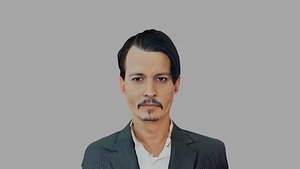 johnny depp 3D Model