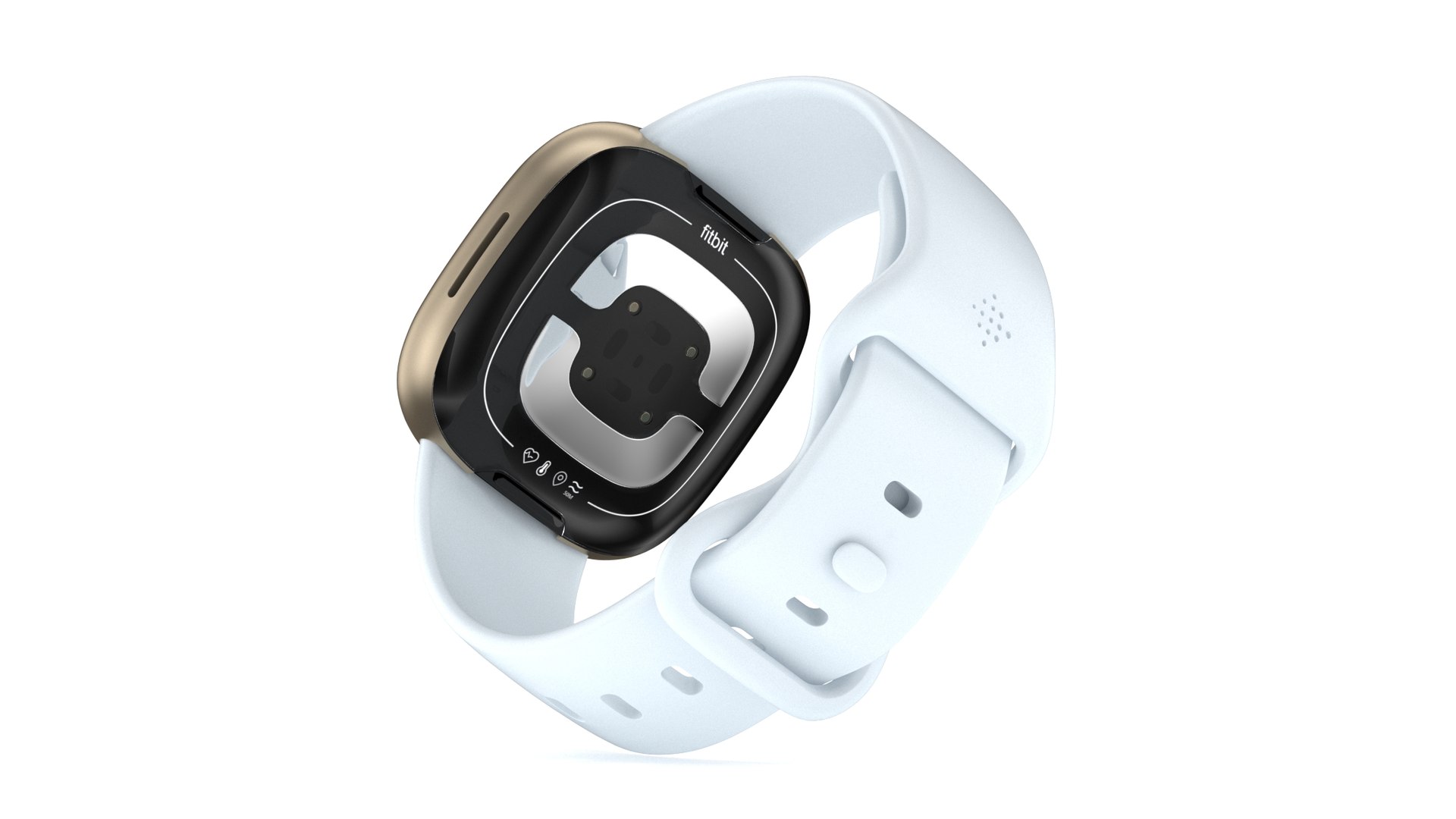 Fitbit Sense 2 Blue Mist model - TurboSquid 2158142