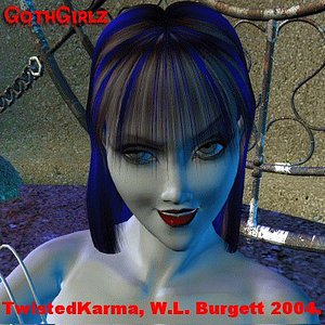 poser gothgirl2 l 3d model