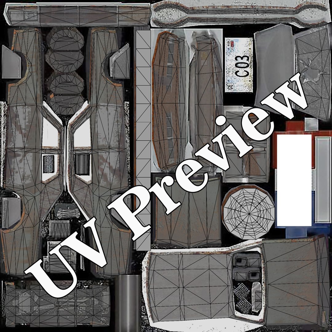 3D Model Rusty Cars Mini Pack - TurboSquid 1853015