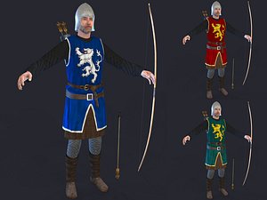 medieval archer 3D