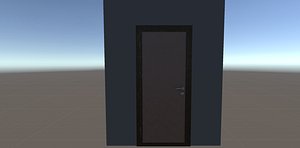 door room props 3D model
