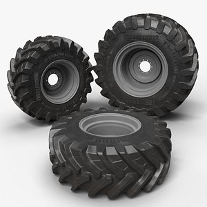 Tractor Tire Trelleborg TM1000 3D