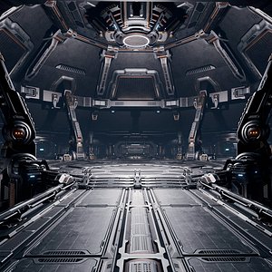 Sci-Fi Industrial Base Unreal Engine 4