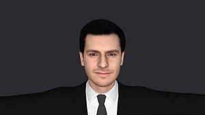 Spider-Man Andrew Garfield Hyper Realistic Full Body Fully Rigged 3D Character 3D