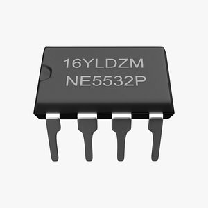 IC-NE5532 3D model