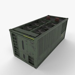 Mobile Power Generator 3D model
