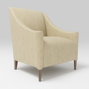 3d arm chair armchair