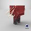 Minecraft Strider Rigged 3D-Modell, spielfertig in 4K PBR