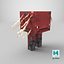 Minecraft Strider Rigged 3D-Modell, spielfertig in 4K PBR