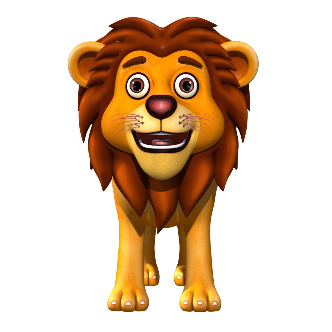3D Cartoon Lion 3D Model https://p.turbosquid.com/ts-thumb/mU/VkHFL3/pm/lion5/png/1697532323/1920x1080/fit_q87/a1b06c6fec8bd8f0b6f5cefeb2b91e3fceb48ab5/lion5.jpg