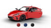 Subaru BRZ tS 2024 HQ 3d model