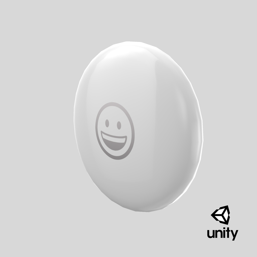 Apple AirTag Emoji Smile 3D model TurboSquid 1745895