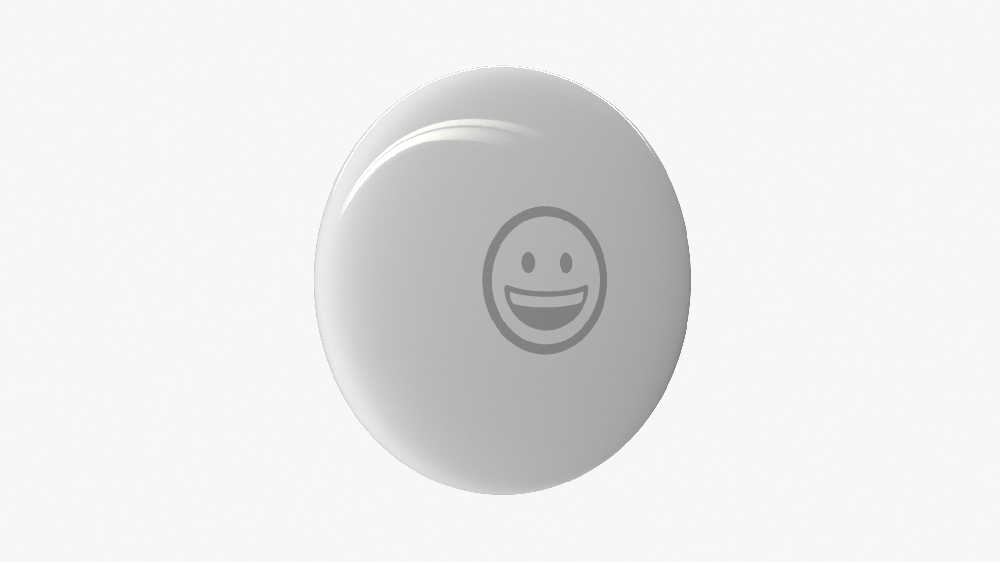 Apple AirTag Emoji Smile 3D model TurboSquid 1745895