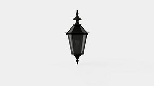 3D Lantern Large Lamp model