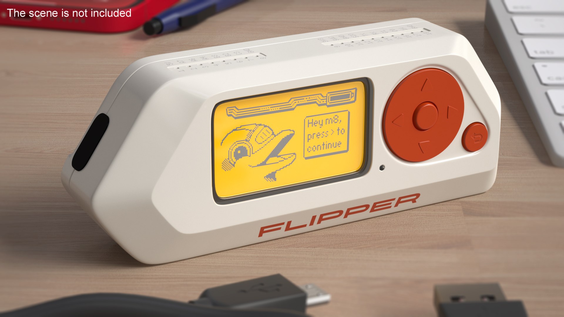 3D Flipper Zero White - TurboSquid 2111824