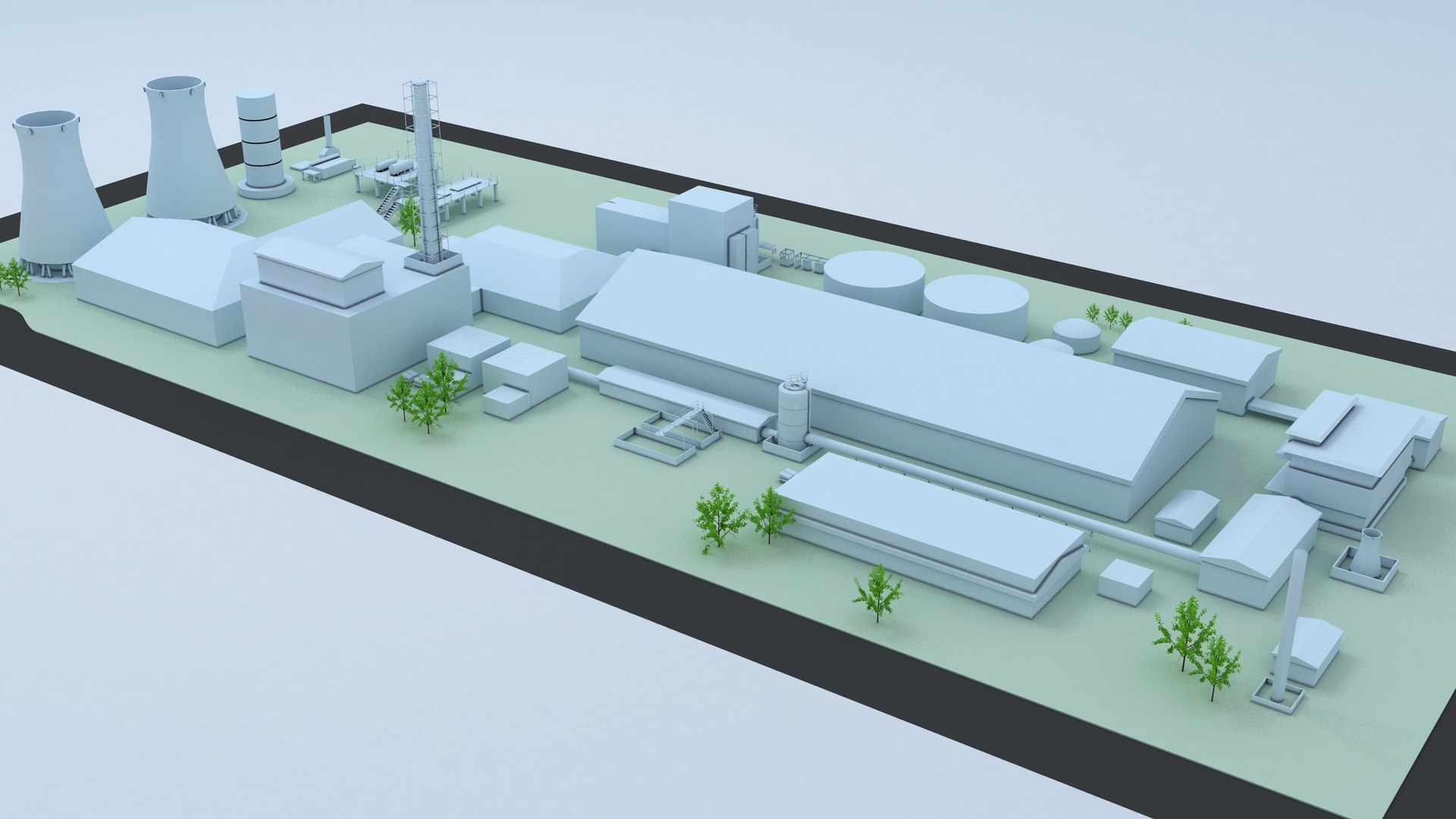 Generic Layout Factory Industrial 3D - TurboSquid 1356121