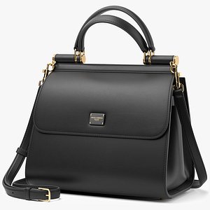 Dolce Gabbana Sicily 58 Bag Black