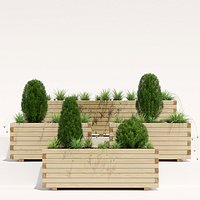 Pine planter