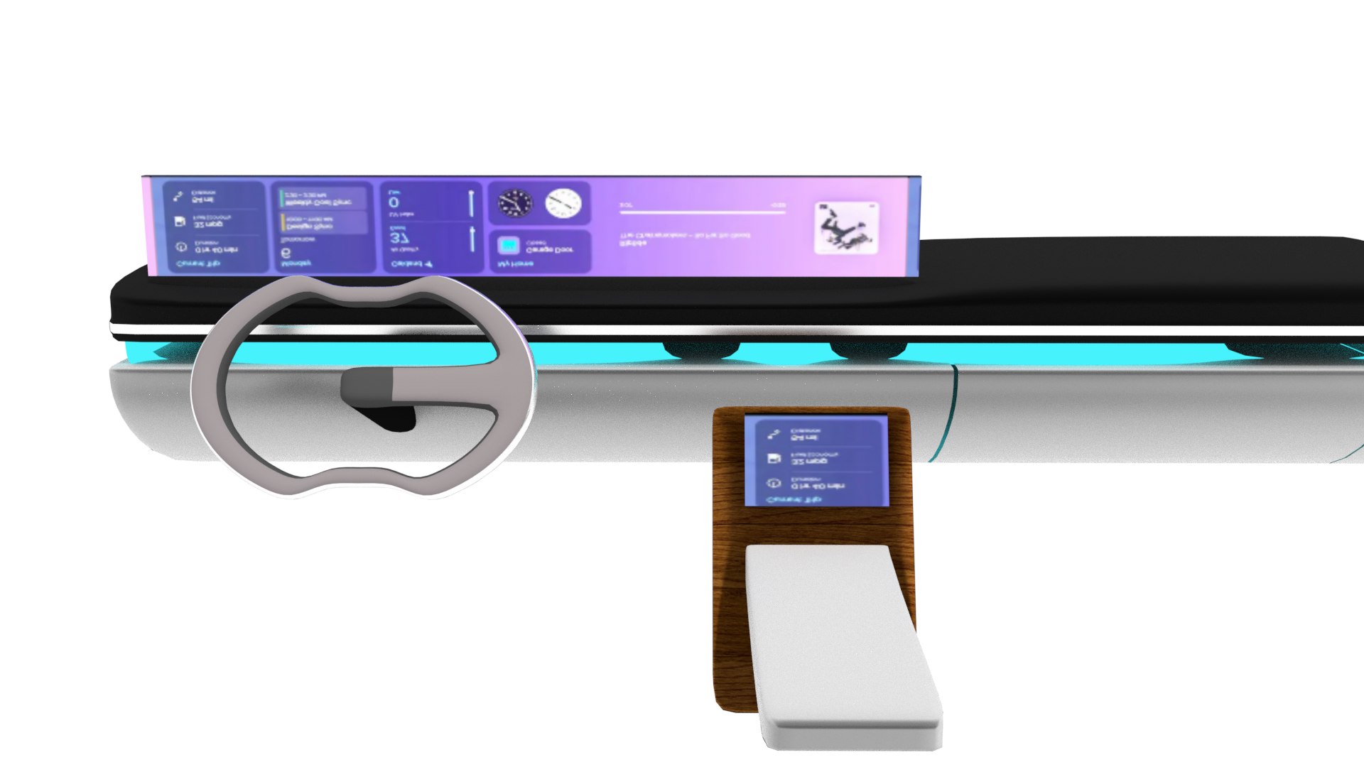 3D Futuristic Car Dashboard with minimalist design https://p.turbosquid.com/ts-thumb/mU/sWSIJO/Nr/3/png/1741556147/1920x1080/fit_q87/0419e9c369a694eb75c0a0d147866662202bd473/3.jpg