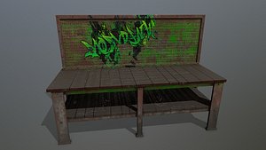 workbench bench 3D model