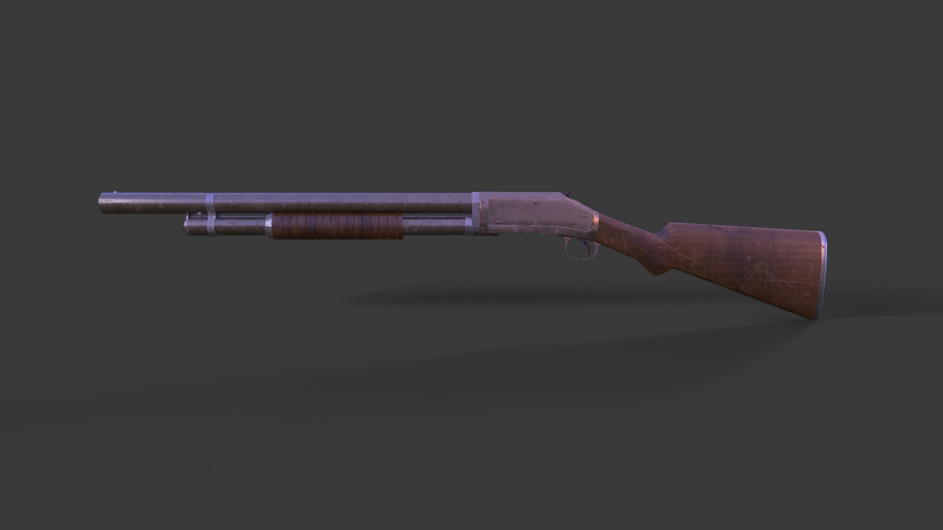 3D Winchester Gun Model - TurboSquid 1580289