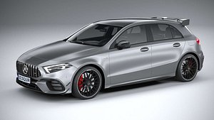 3D mercedes-benz a45 s model