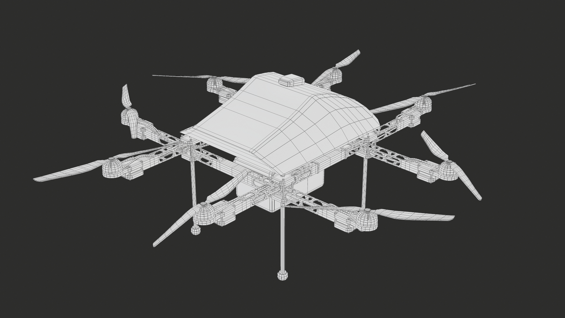 Amazon Prime Air Delivery Drone Lowpoly PBR 3D model https://p.turbosquid.com/ts-thumb/mU/zyZ8rC/KV/00/png/1620231259/1920x1080/turn_fit_q99/af98a3ec9c06140035d590413c2c21f1b35f3a1b/00-1.jpg