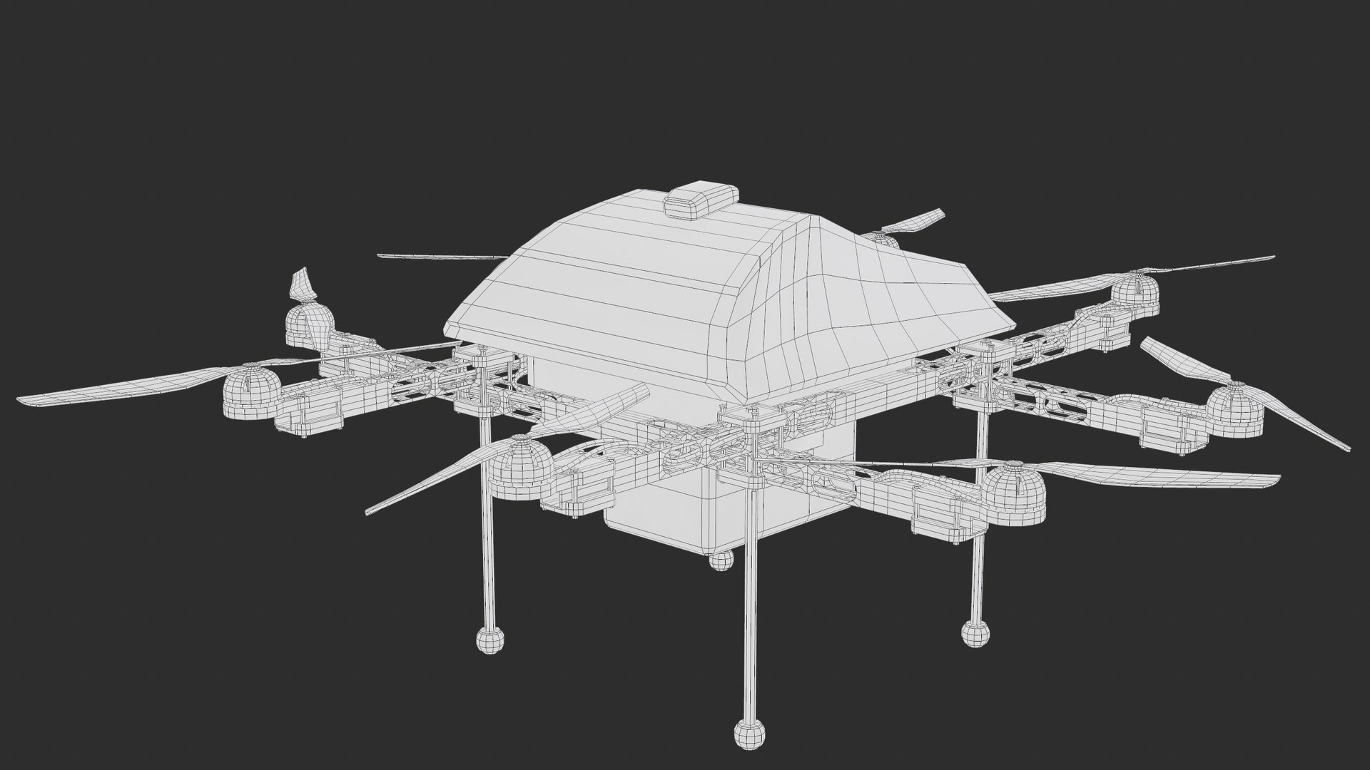 Amazon Prime Air Delivery Drone Lowpoly PBR 3D model https://p.turbosquid.com/ts-thumb/mU/zyZ8rC/Oi/screenshot005/png/1620230344/1920x1080/fit_q87/ff89b4e76d1b80b8d74ecf1e3dde4f0cb87ee32f/screenshot005.jpg