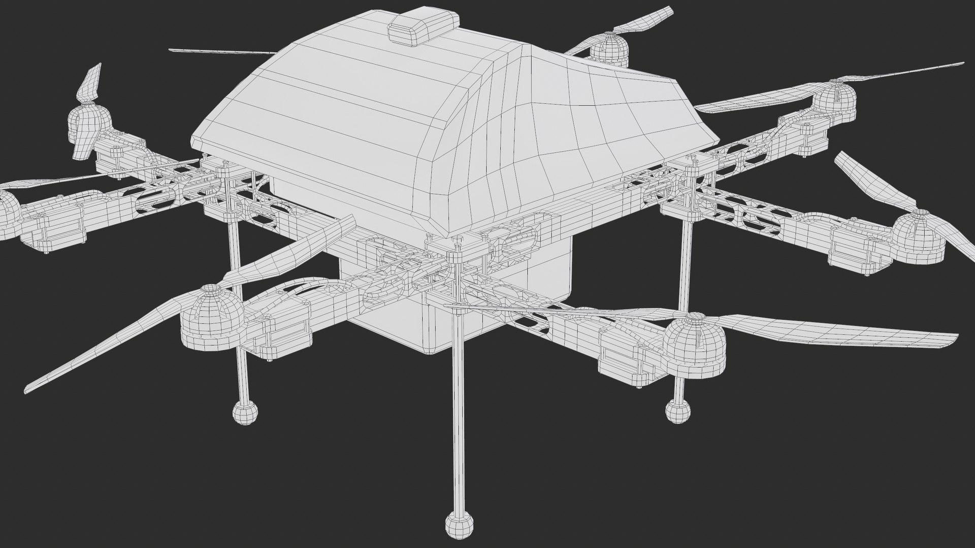 Amazon Prime Air Delivery Drone Lowpoly PBR 3D model https://p.turbosquid.com/ts-thumb/mU/zyZ8rC/ZP/screenshot013/png/1620230381/1920x1080/fit_q87/3ccca1ac6e424633d2d2d9a77817b247aecc9f40/screenshot013.jpg