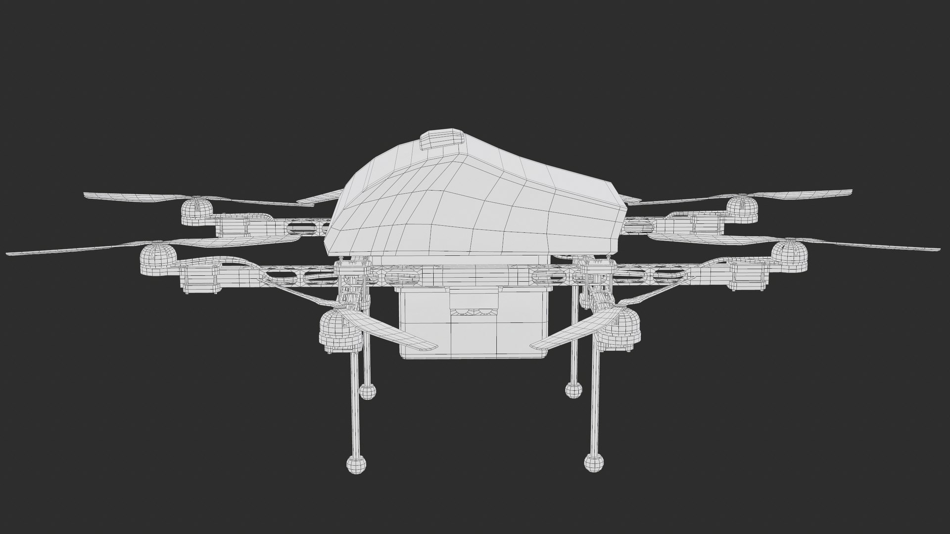 Amazon Prime Air Delivery Drone Lowpoly PBR 3D model https://p.turbosquid.com/ts-thumb/mU/zyZ8rC/jr/screenshot004/png/1620230324/1920x1080/fit_q87/83dd381afb3164001ab5fed8f1e1070604b0317f/screenshot004.jpg