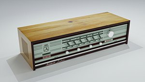 3D model Vintage Radio - Old Radio