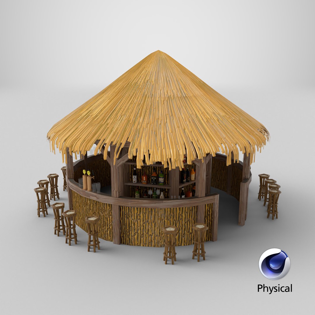 3D Stylized Beach Bar Tiki Hut Environment Props Set 3D Model Game Ready 4K PBR https://p.turbosquid.com/ts-thumb/mV/1Ba46U/4S/stemcell_cinema_4d_physical_render/png/1790863951/1920x1080/fit_q87/c8a9ff7f8bc630ccaba14bea9c20347fa34780df/stemcell_cinema_4d_physical_render.jpg