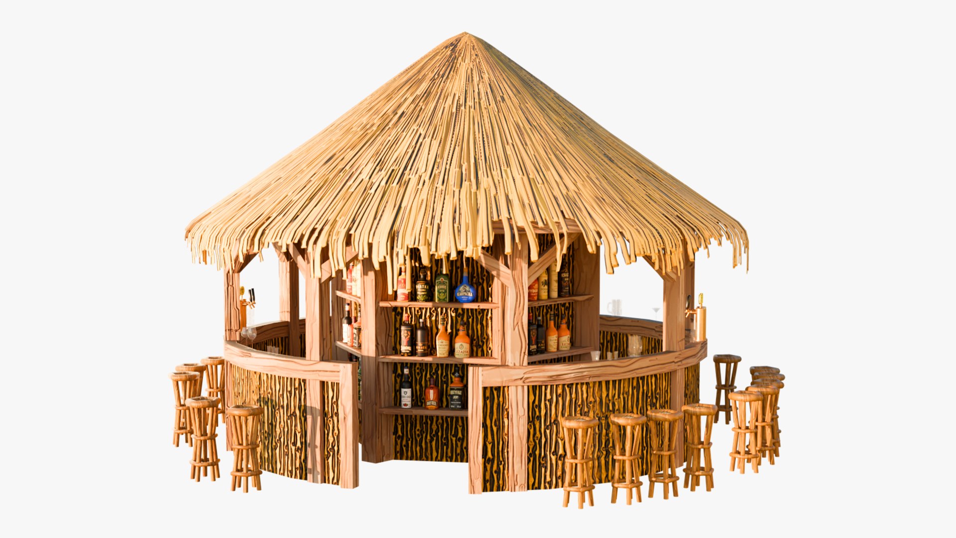 3D Stylized Beach Bar Tiki Hut Environment Props Set 3D Model Game Ready 4K PBR https://p.turbosquid.com/ts-thumb/mV/1Ba46U/Td/12/png/1790790804/1920x1080/fit_q87/906c321d2100e33622b0cc5e4bea8429b40190fd/12.jpg