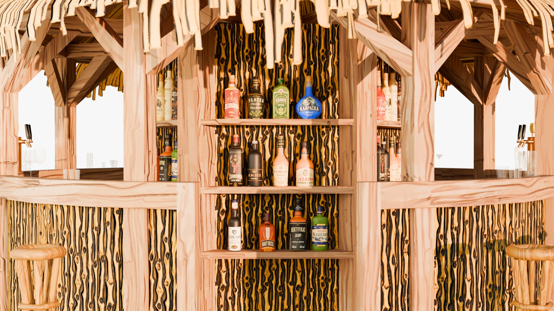 3D Stylized Beach Bar Tiki Hut Environment Props Set 3D Model Game Ready 4K PBR https://p.turbosquid.com/ts-thumb/mV/1Ba46U/sA/3/png/1790790800/1920x1080/fit_q87/36710f27f6d991551b0d47fd8a8943d85e3eb448/3.jpg