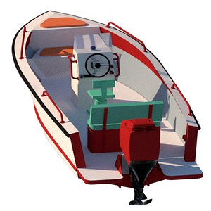 3D model fishing 6 3 meter