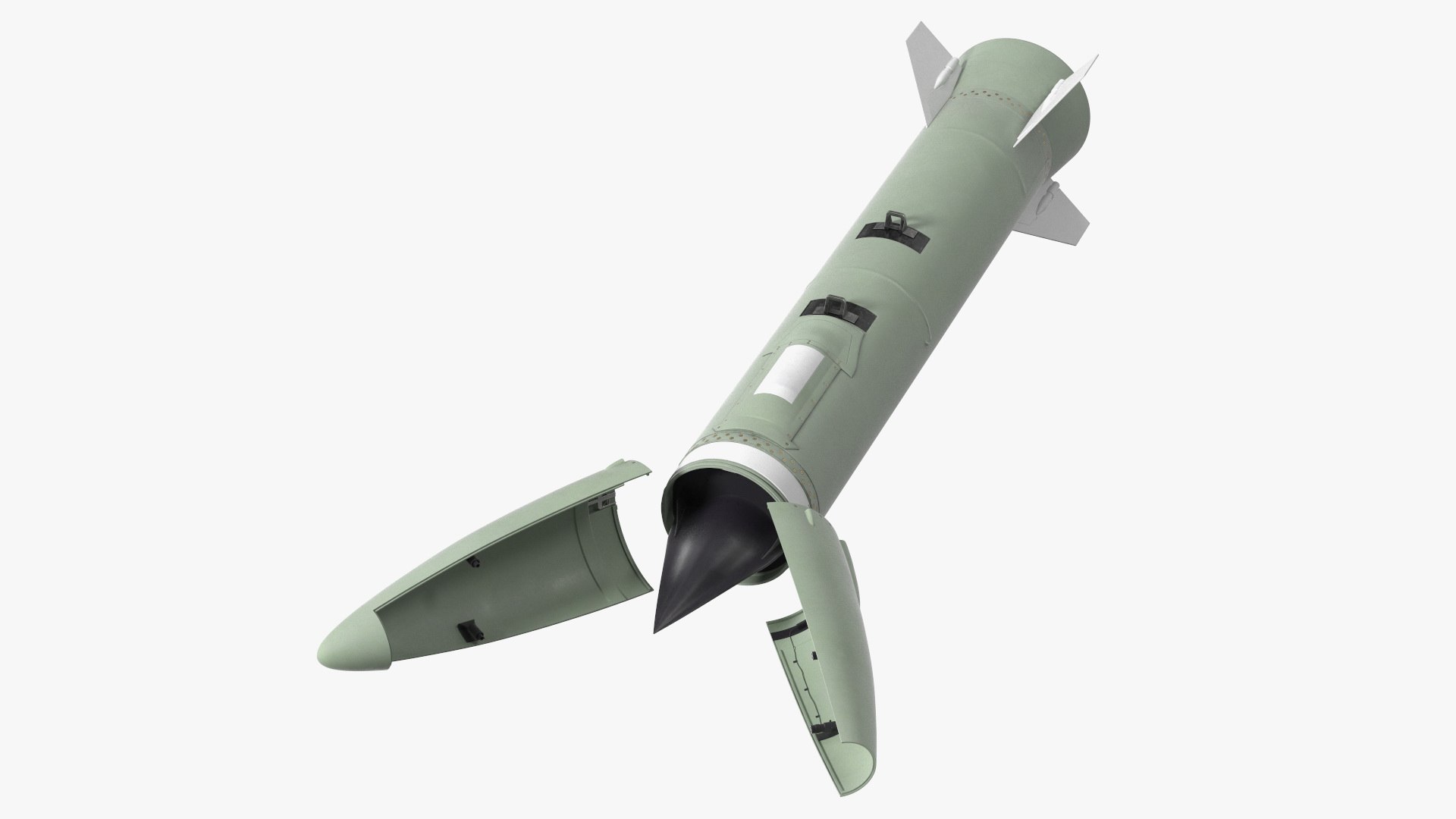 Hypersonic Missile(1) 3D model preview